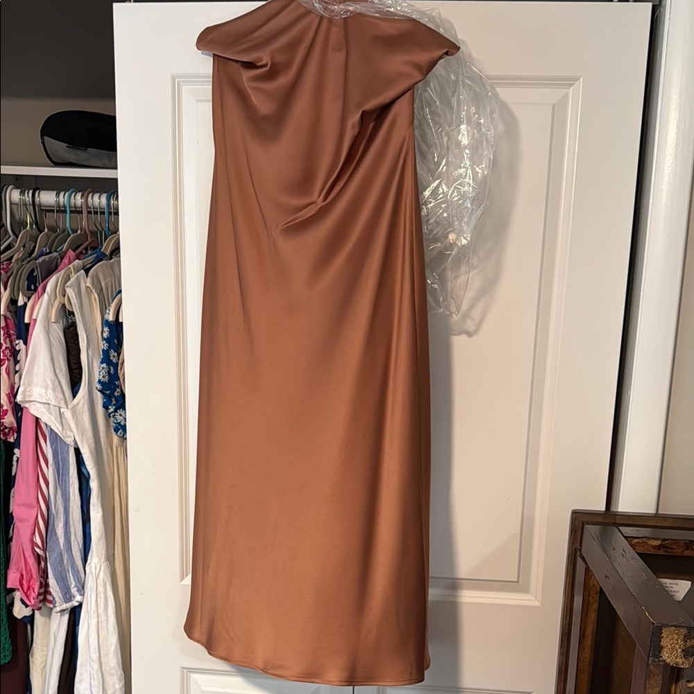 Elegant Copper Dress